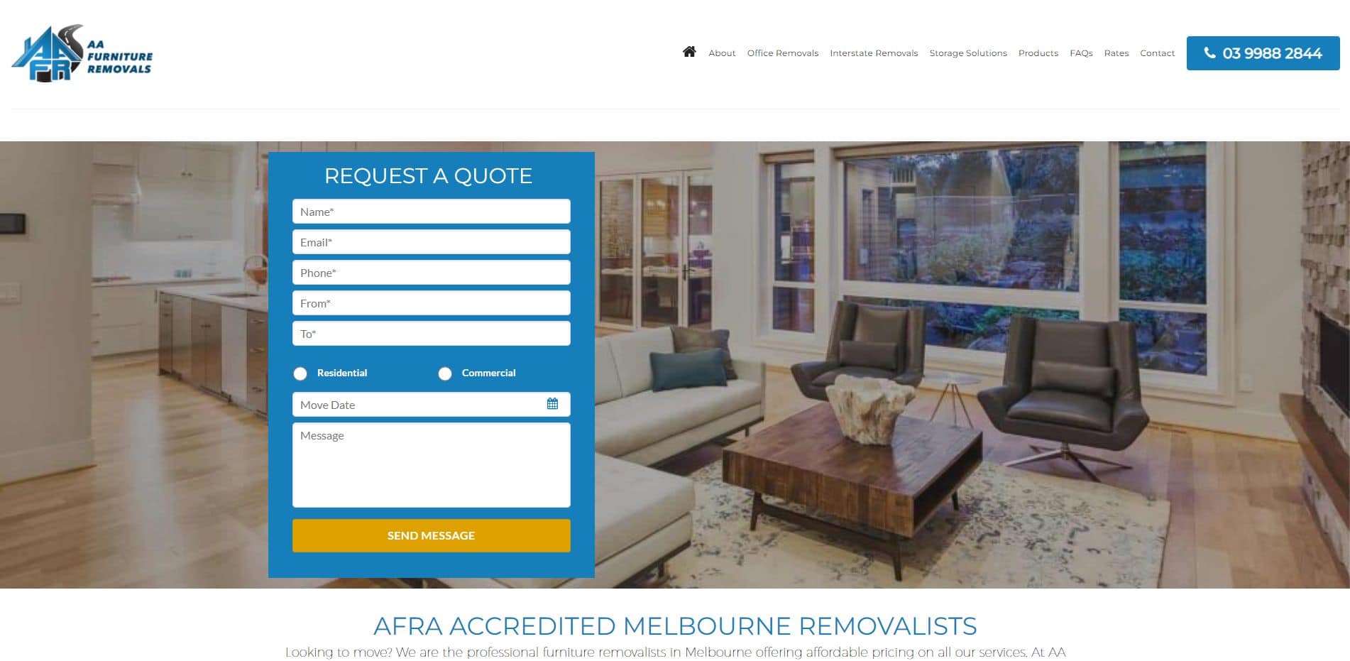 aa furniture removals