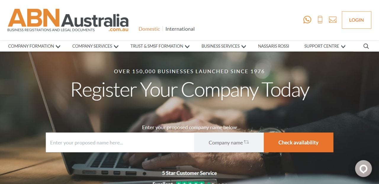 abn australia online company registrations