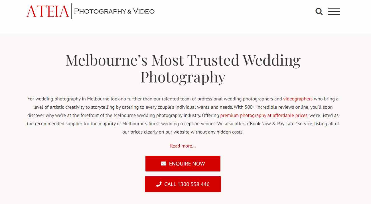 ateia photography wedding photographers in melbourne, victoria