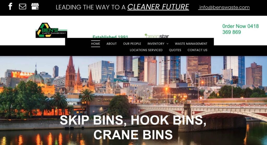 ben's waste management and recycling melbourne
