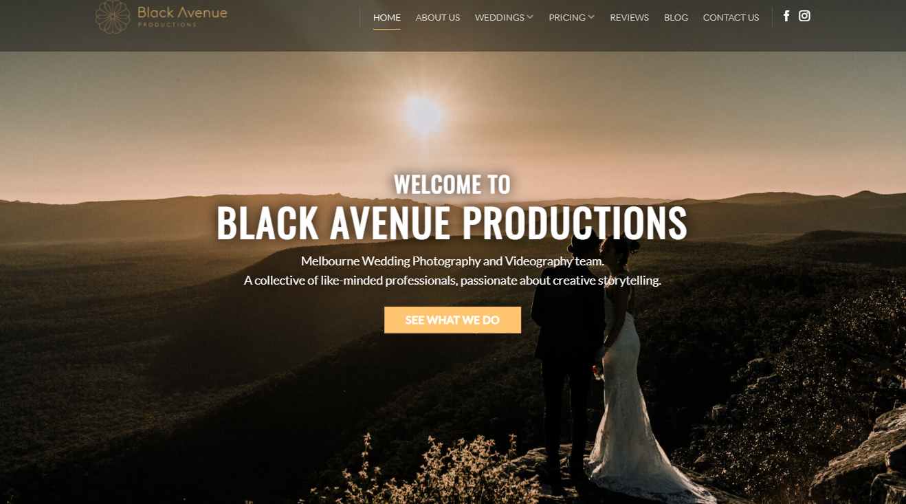 black avenue productions wedding photographers in melbourne, victoria