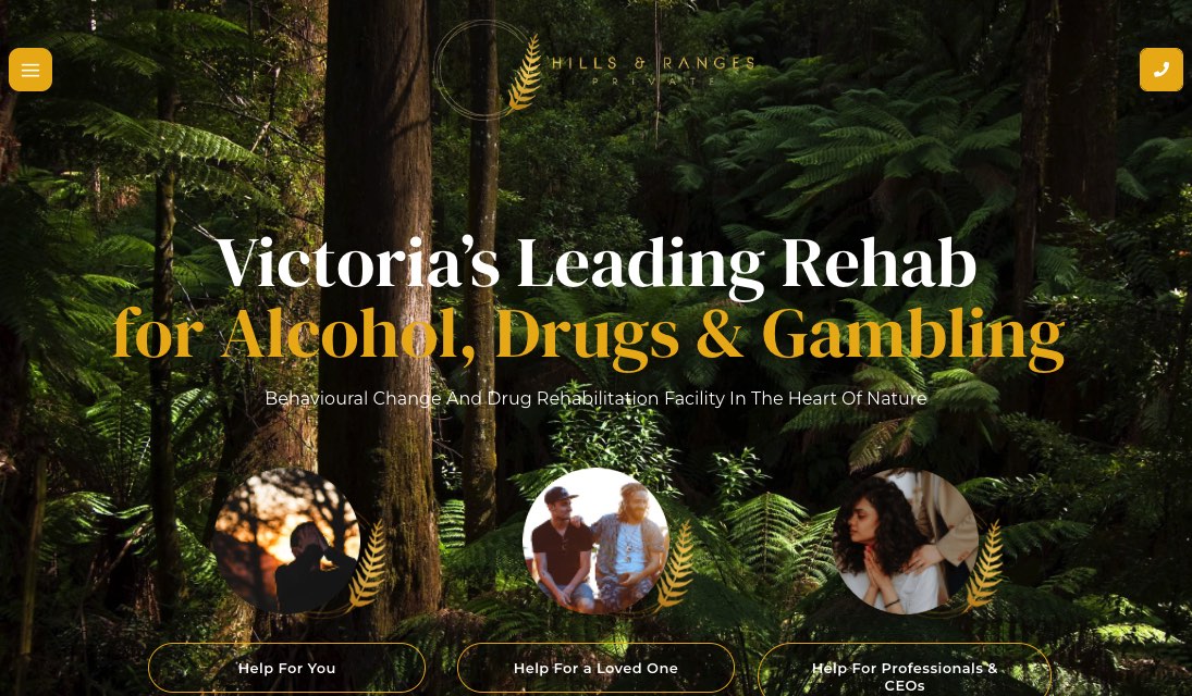 hills & ranges private drug & alcohol rehab treatment clinic melbourne