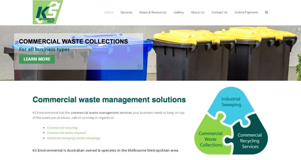ks environmental group waste management company melbourne