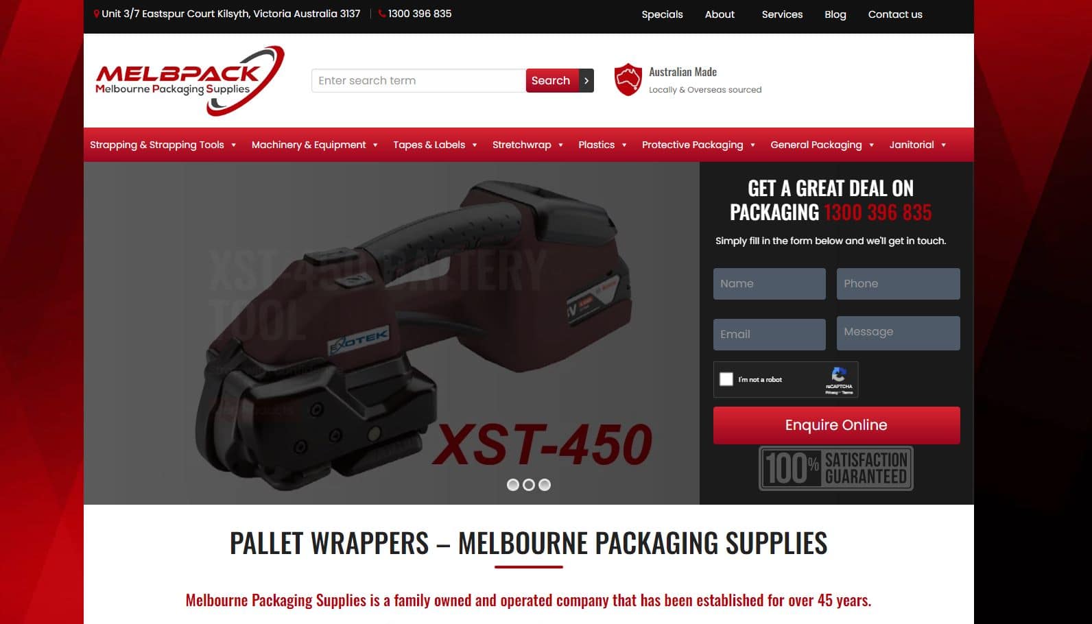 melbourne packaging supplies