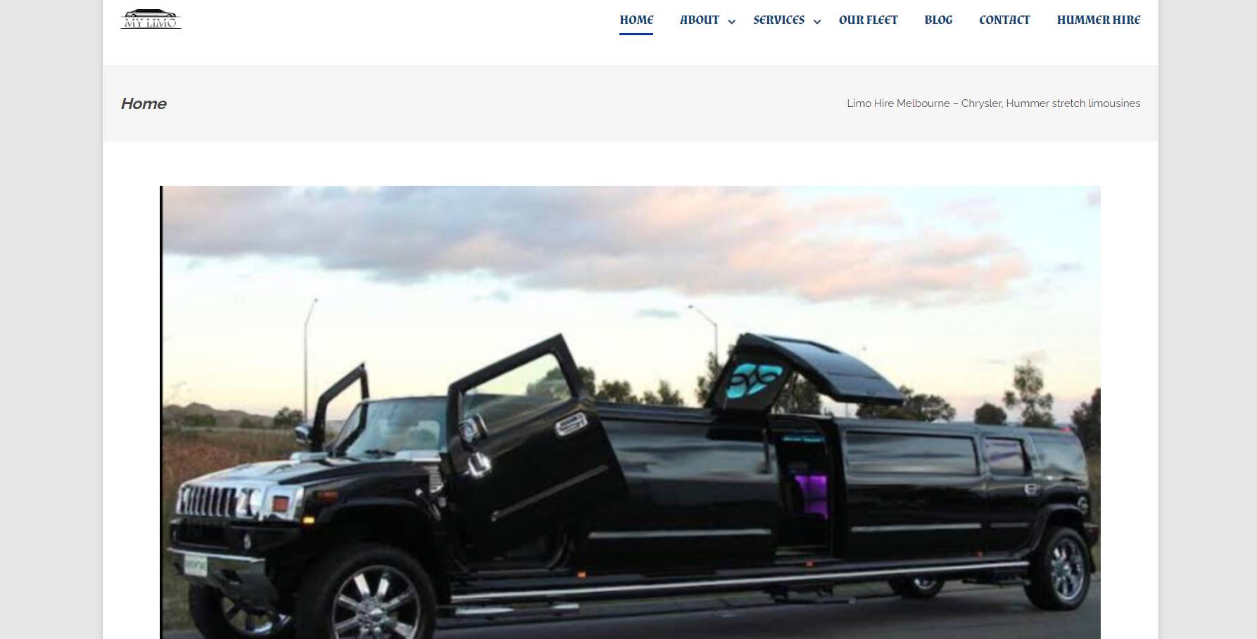 my limo & hummer hire melbourne