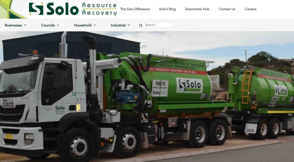 solo waste management & recycling melbourne