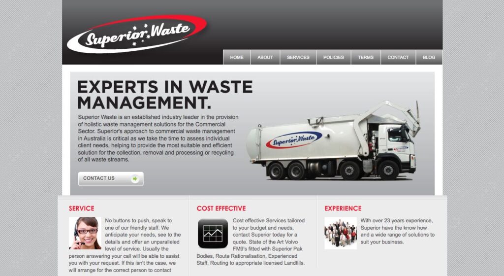 superior waste management companies melbourne