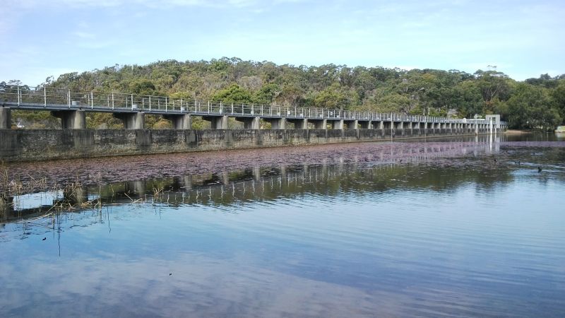 Sydney manly dam wall