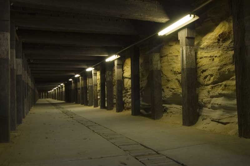 sydney underground tunnels view