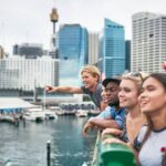 tourists go in sydney