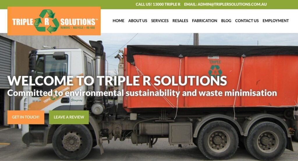 triple r solutions waste management companies melbourne
